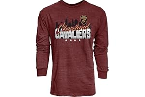 Blue 84 NBA Officially Licensed Tri-Blend Long Sleeve T-Shirt Flyline