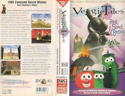 Veggie Tales - Rack, Shack and Benny : Amazon.ca: Movies & TV Shows