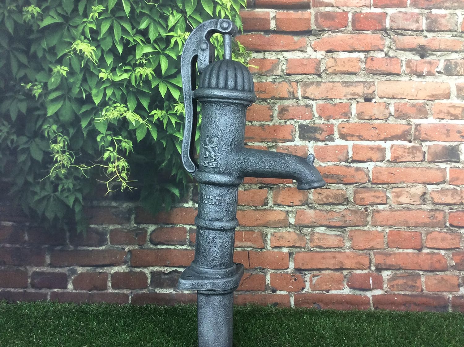 Garden Pond Pewter Effect Replica Ornamental Vintage Hand Pump Amazon