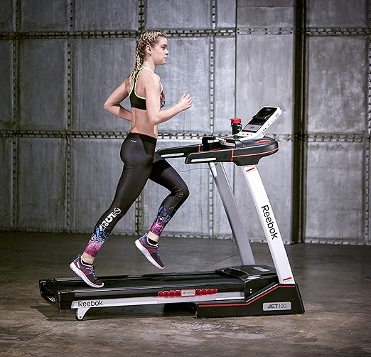 Reebok - jet 100 Series - Cinta de correr 16Km/h: Amazon.es: Deportes y aire libre