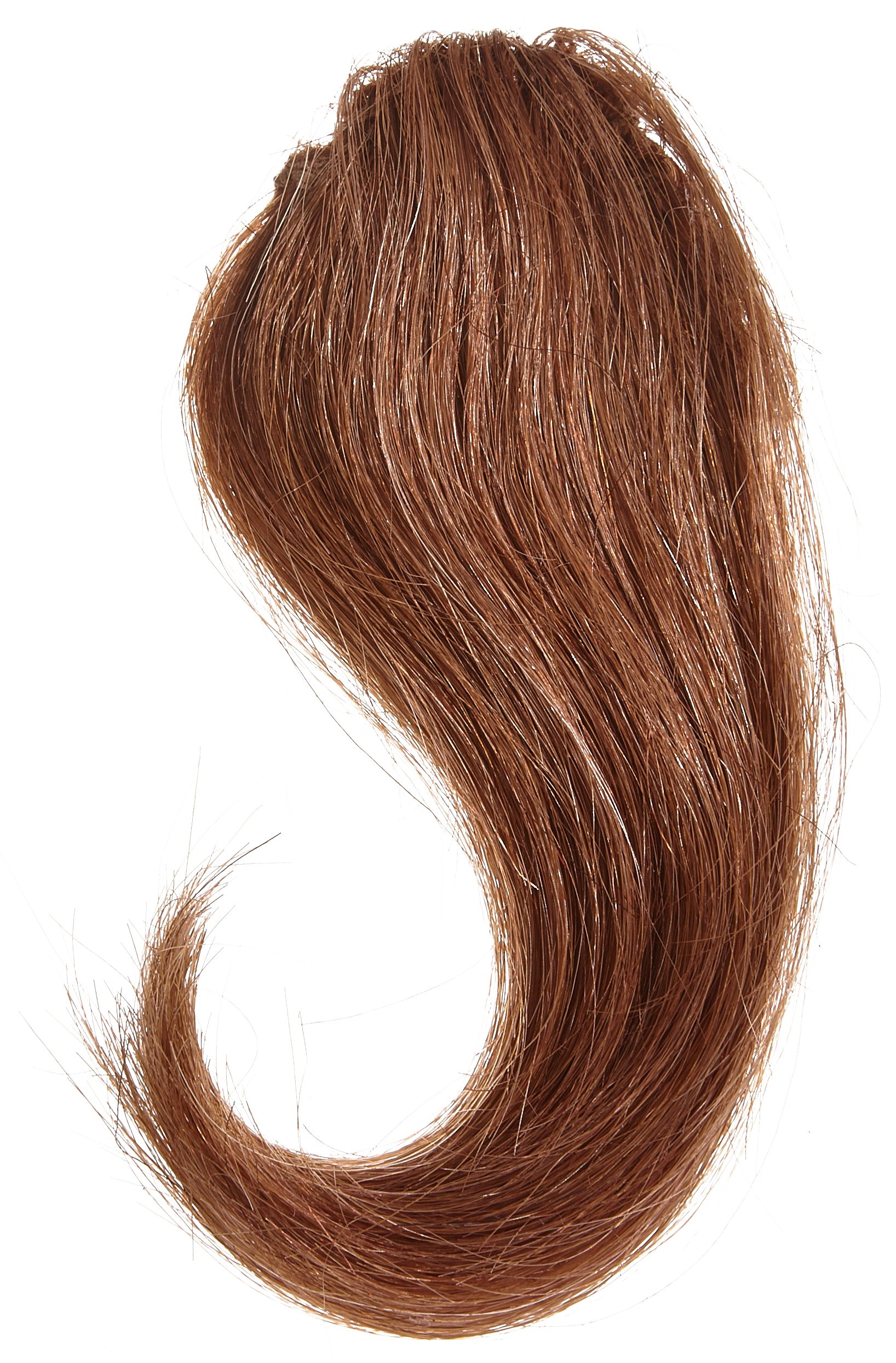 Love Hair Extension Human Hairs Clip In Side Fringe, Colour 30 Topaz