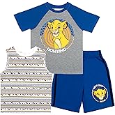 Disney Lion King Boys 3 Piece Short Set Kids Clothes Lion King Kid Tank Shirt Shorts Lion King Outfit Toddler Shorts Set