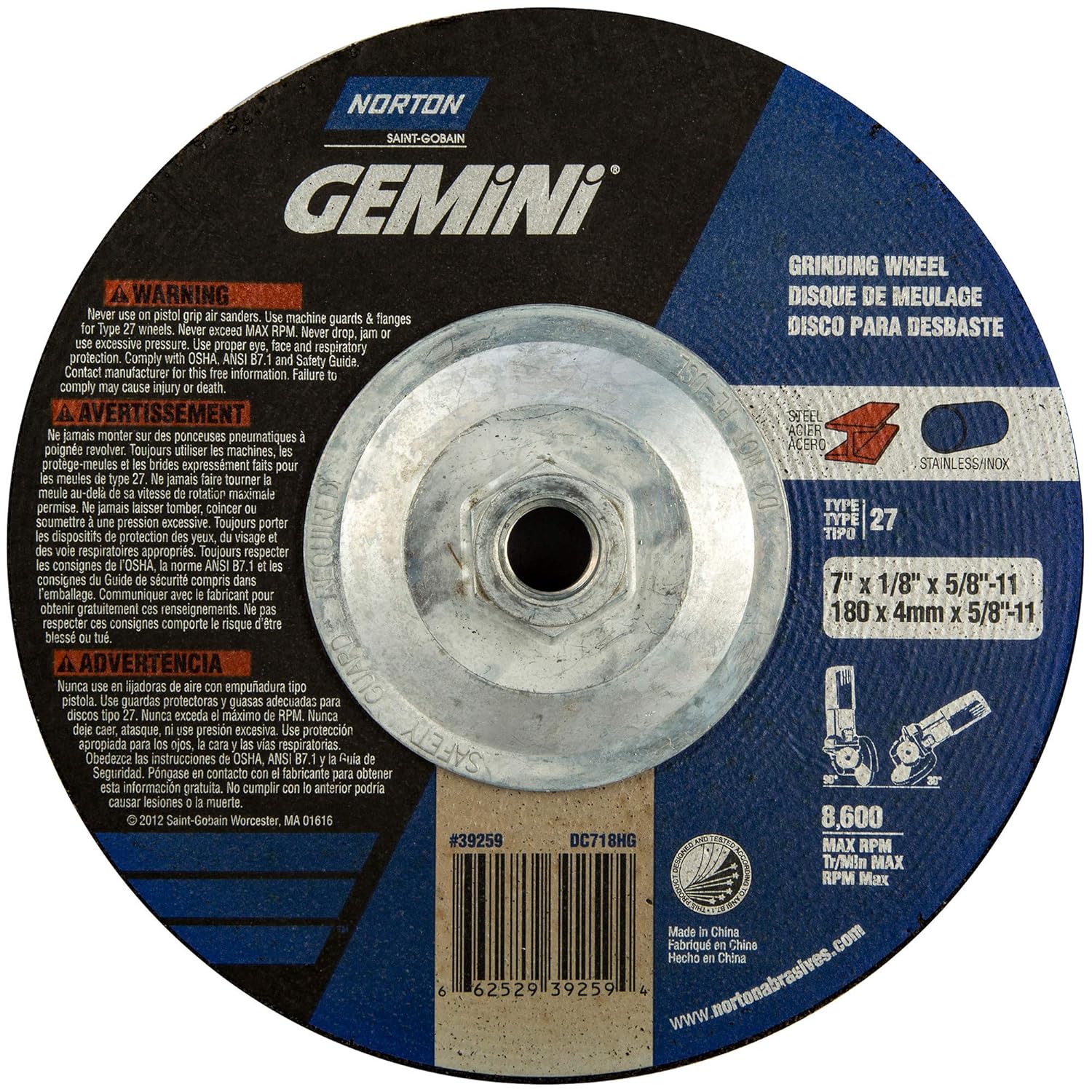 Brand: Norton Abrasives - St. Gobain