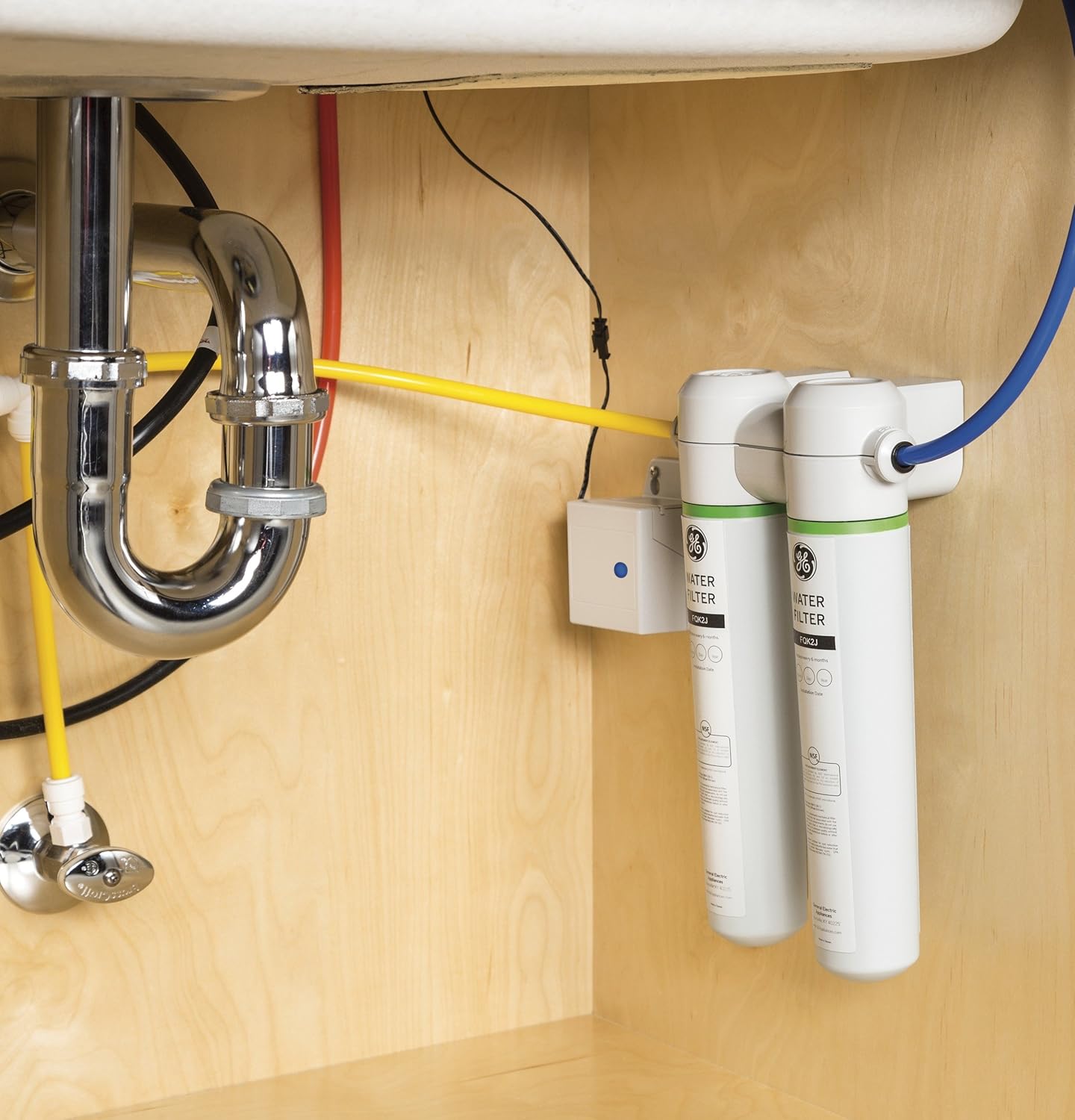 GE GXK285JBL Twist And Lock Under Counter Dual Flow Water Filtration System - - 