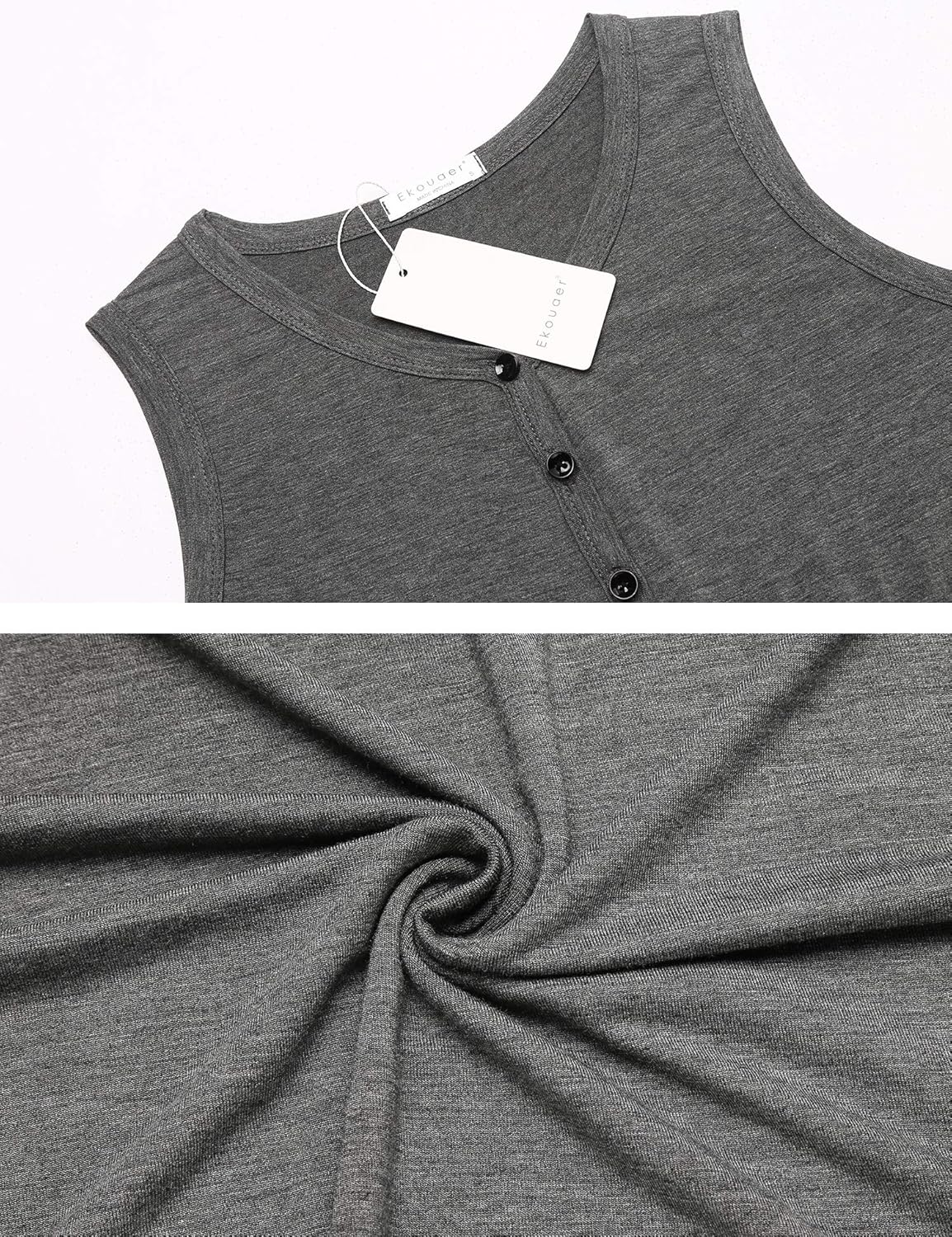 Ekouaer Maternity Top Womens Nursing Shirt Double Layer Short Sleeve Pregnancy Shirt for Breastfeeding S-XXL at  Women’s Clothing store
