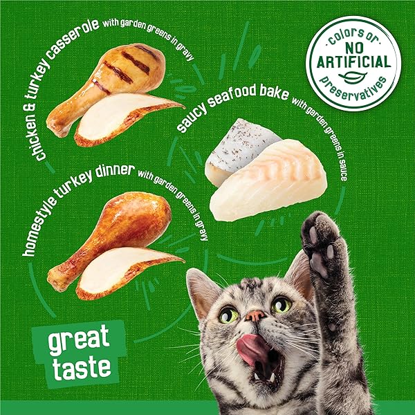 PURINA FRISKIES INDOOR CAT FOOD 24CT VP – (CHICKEN AND TURKEY CASSEROLE, SAUCY SEAFOOD BAKE, HOMESTYLE TURKEY DINNER) – (PACK OF 24) 5.5 OZ. CANS