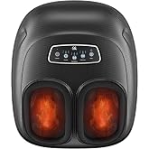 CILI Shiatsu Foot Massager with Heat &amp; Compression, FSA Eligible | Kneading &amp; Rolling, 3 Compression Levels, Heat Up to 140&deg;F, Fits Men's Size 12, 15-Min Auto-Off, Gifts for Men &amp; Women