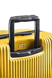 CRASH BAGGAGE Stripe Suitcase | Yellow | 36L