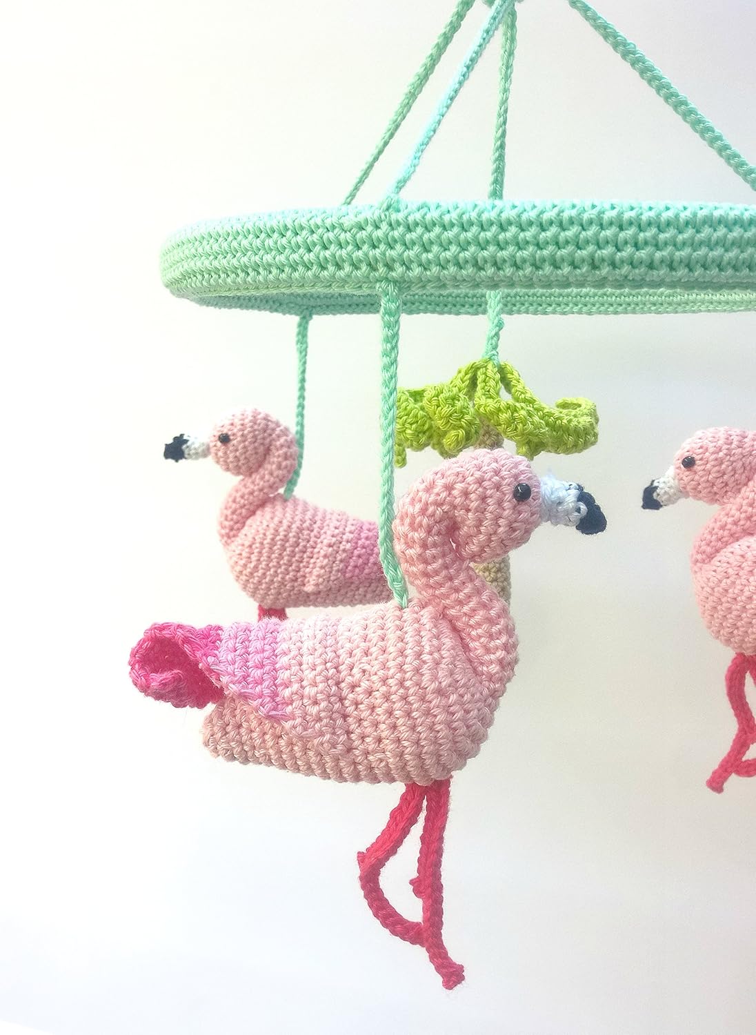 flamingo cot mobile