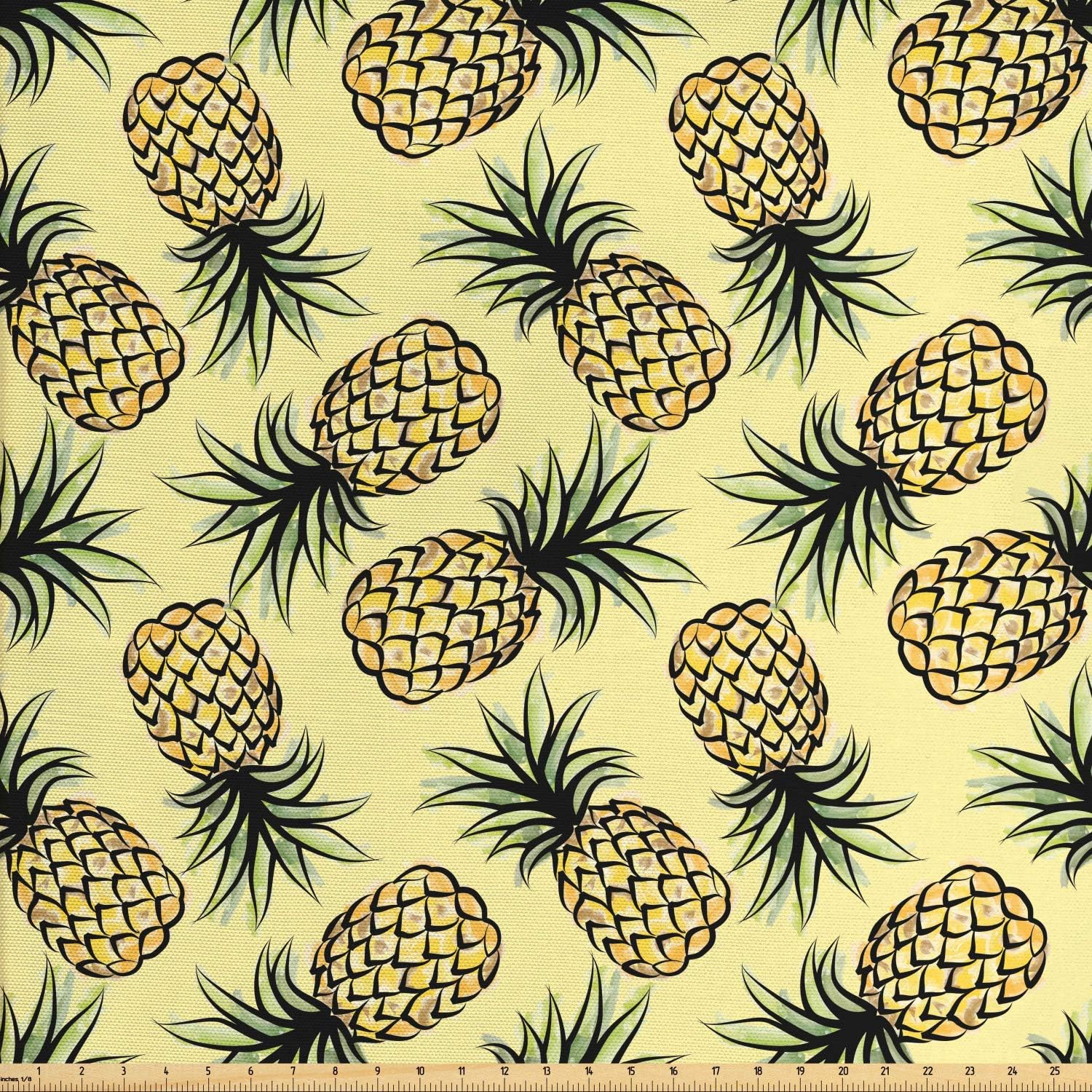 pineapple fabric by the yard