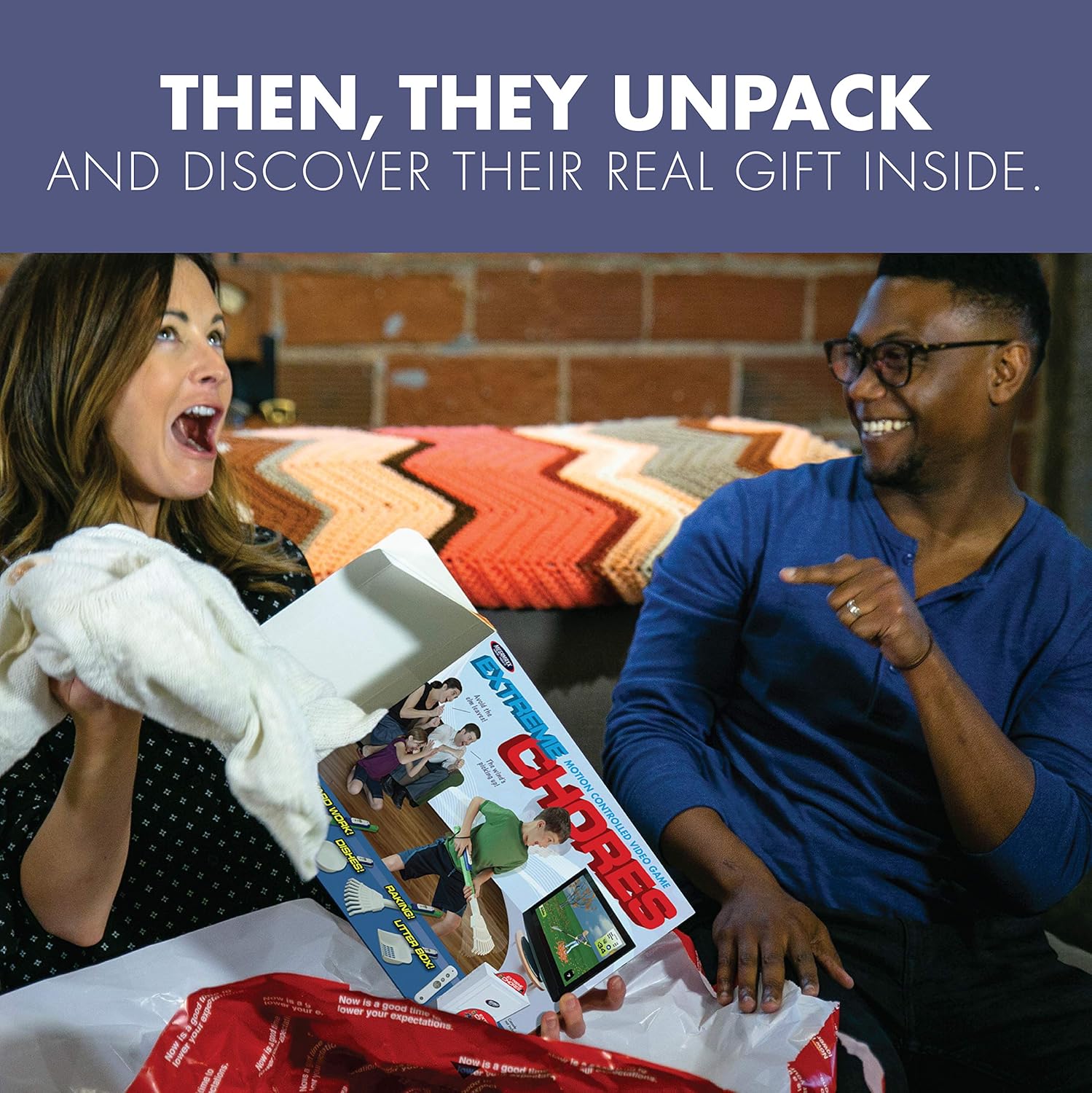 Wrap Your Real Gift In A Prank Funny Gag Joke Gift Box The Original Prank Gift Box Awesome Novelty Gift Box For Any Adult Or Kid By Prank O Prank Pack Extreme Chores