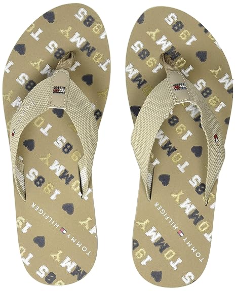 tommy hilfiger flat beach sandals