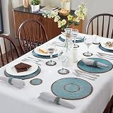 Penguin Home Handcrafted Glass Beaded Placemats Coasters Napkin Rings Set 18 view 3