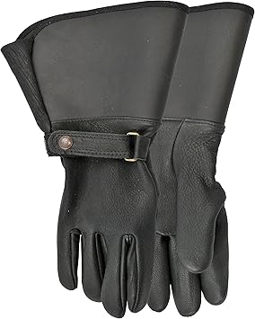 long leather gloves amazon