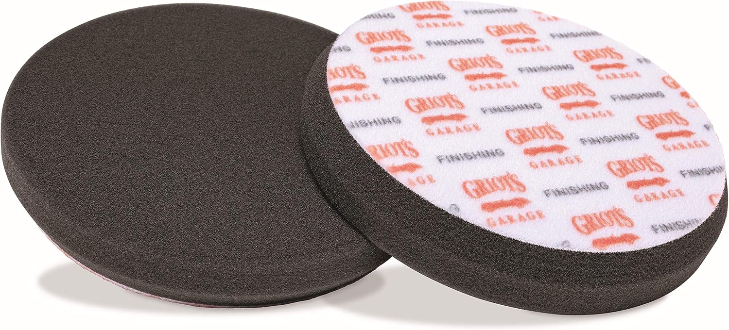 Griot's Garage 10518 5.5" Black Foam Finishing Pads (Set of 2): Automotive