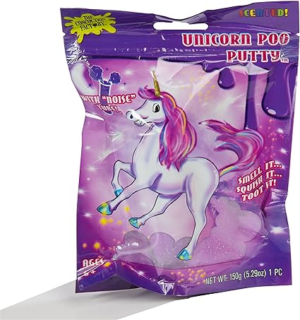 slime unicorn poop putty
