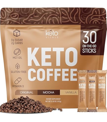 Amazon.com : It Works! Keto Coffee® Vanilla Crème – MCTs & Grass