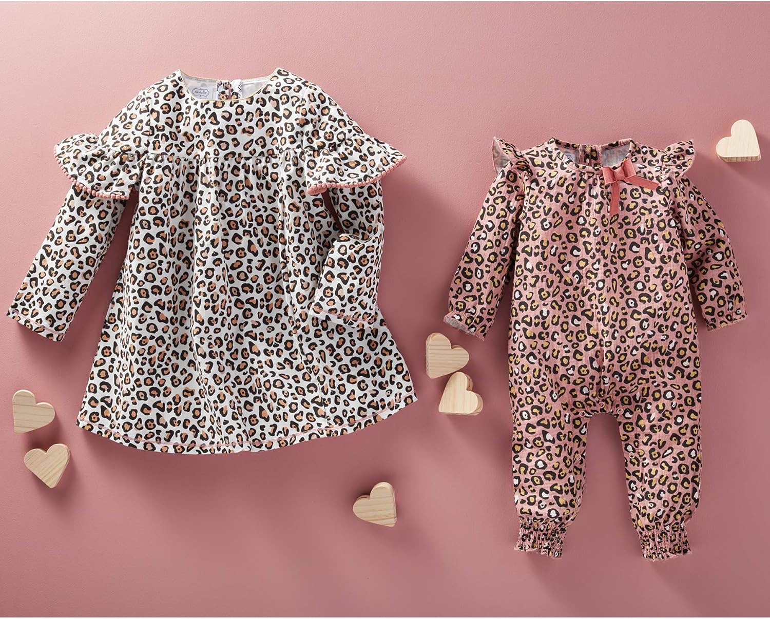 Mud Pie Girls' Leopard Dress: Clothing