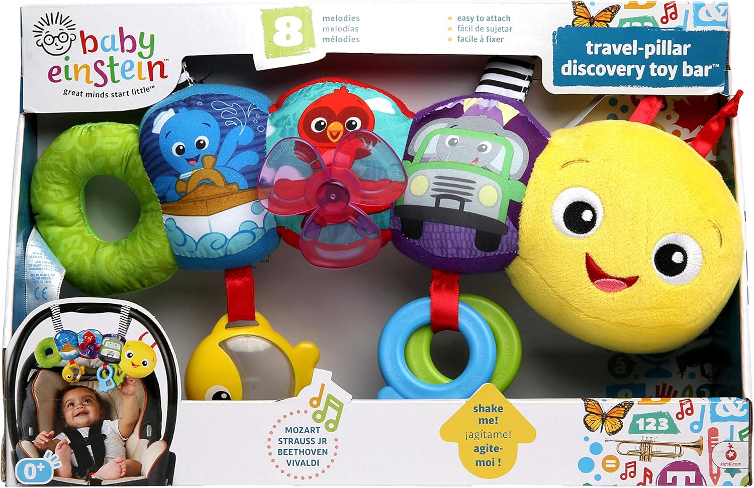 baby einstein travel pillar