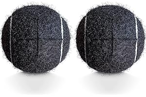 HPWFHPLF 2PCS Precut Tennis Balls for Walkers, Heavy Duty Long Lasting Glide Balls - Precut for Easy Installation, Universal 