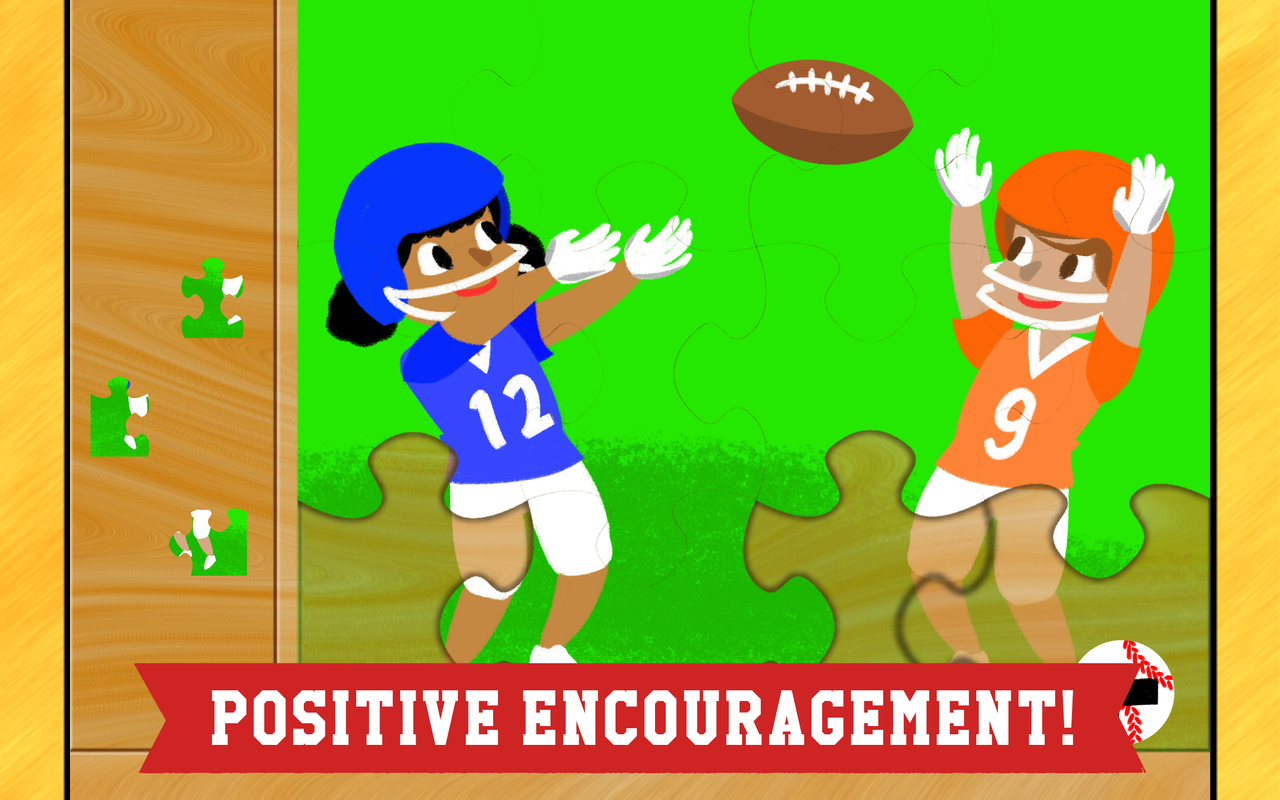 Sports Puzzles for Kids - The Best Baseball, Basketball, Soccer and Football Games with Boys, Girls and Animals - Education Edition