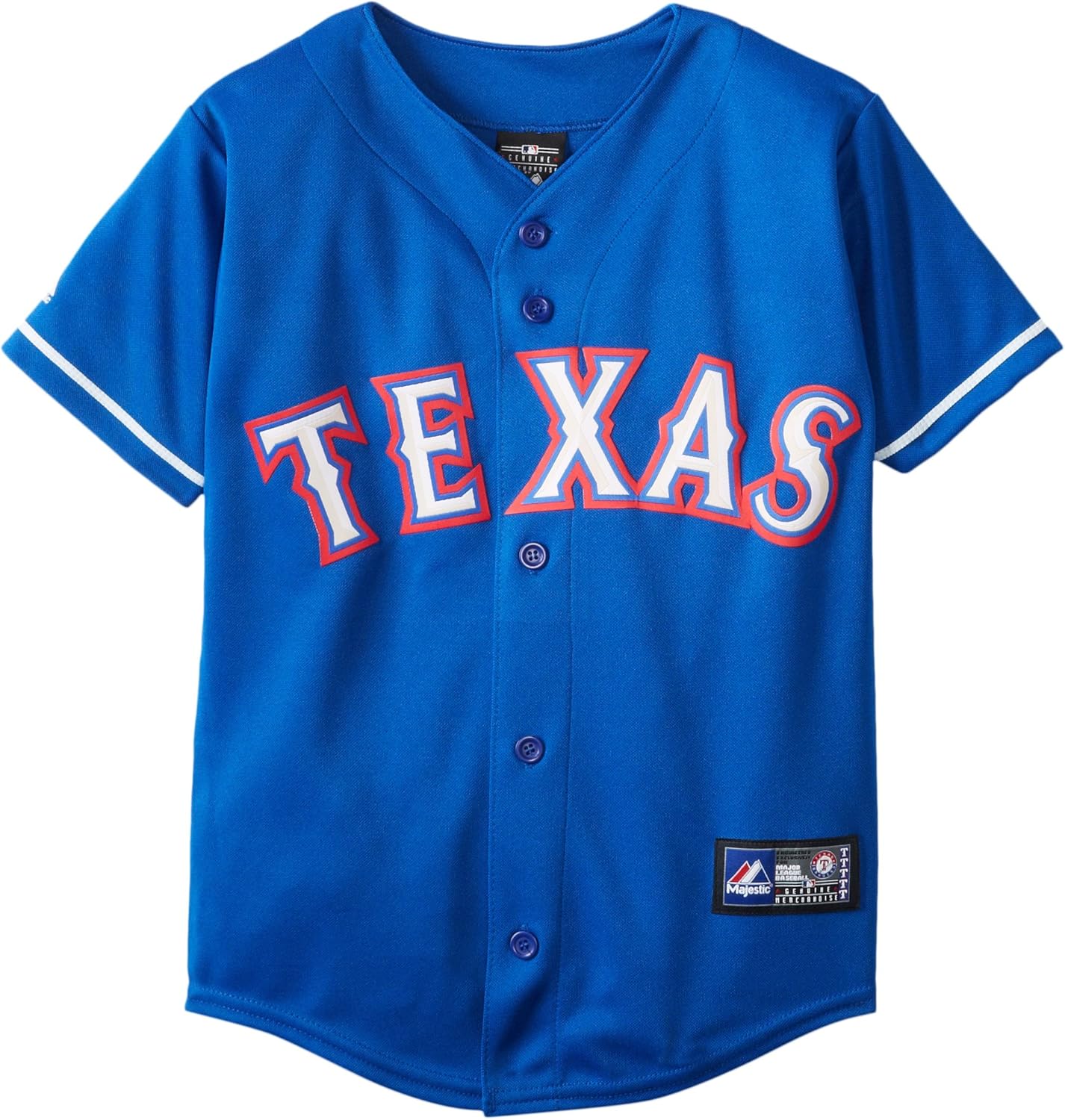 Amazon.com : MLB Youth Texas Rangers Royal Alternate Replica Baseball Jersey (Royal, X-Large 