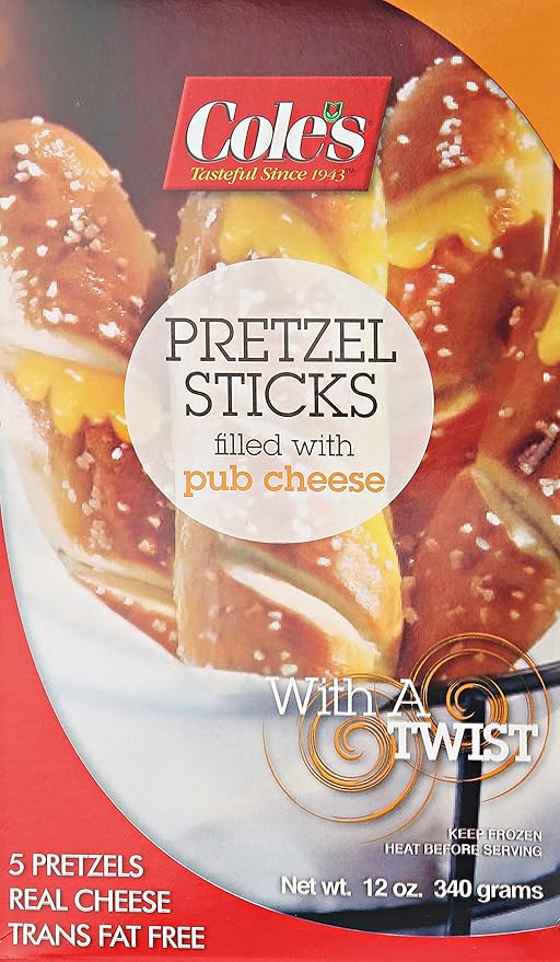 Coles Quality Foods Cole's Pretzel Stick with Cheese, 12 oz (frozen