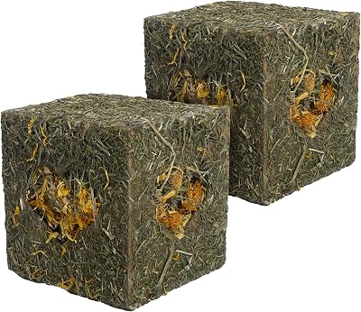 Rosewood I Love Hay Forage Cube Small Animal Treat Pack of 2 Medium