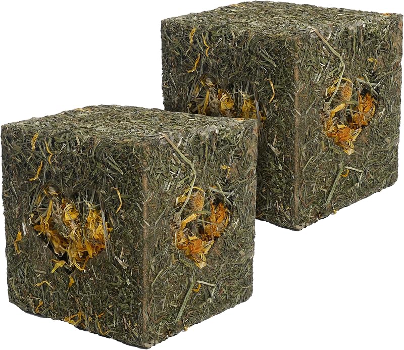 Rosewood I Love Hay Forage Cube Small Animal Treat Pack of 2 Medium