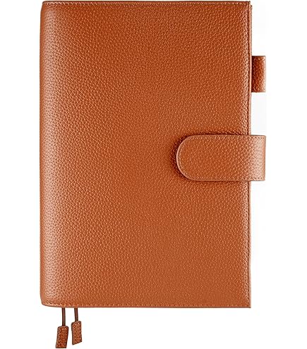 Miho ☺︎ Ox Knight A6 Leather Planner Cover for Hobonichi, Stalogy
