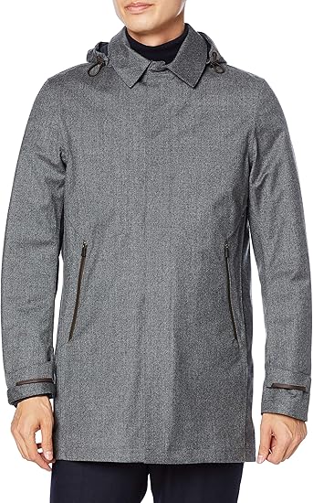 Amazon ヘルノ ウールコート Im030ul メンズ Grey Brown 50 コート ジャケット 通販