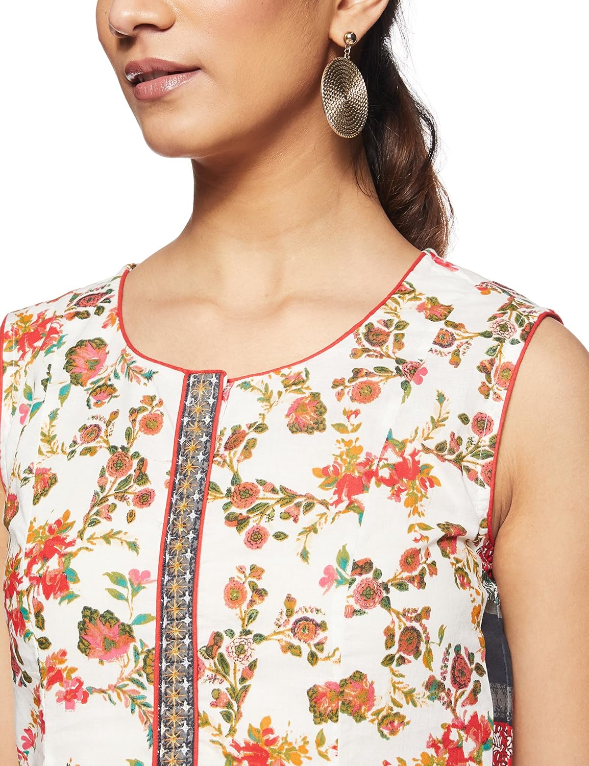 biba women's straight salwar suit set