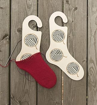 Wooden Sock Blockers for Blocking Knitted Socks