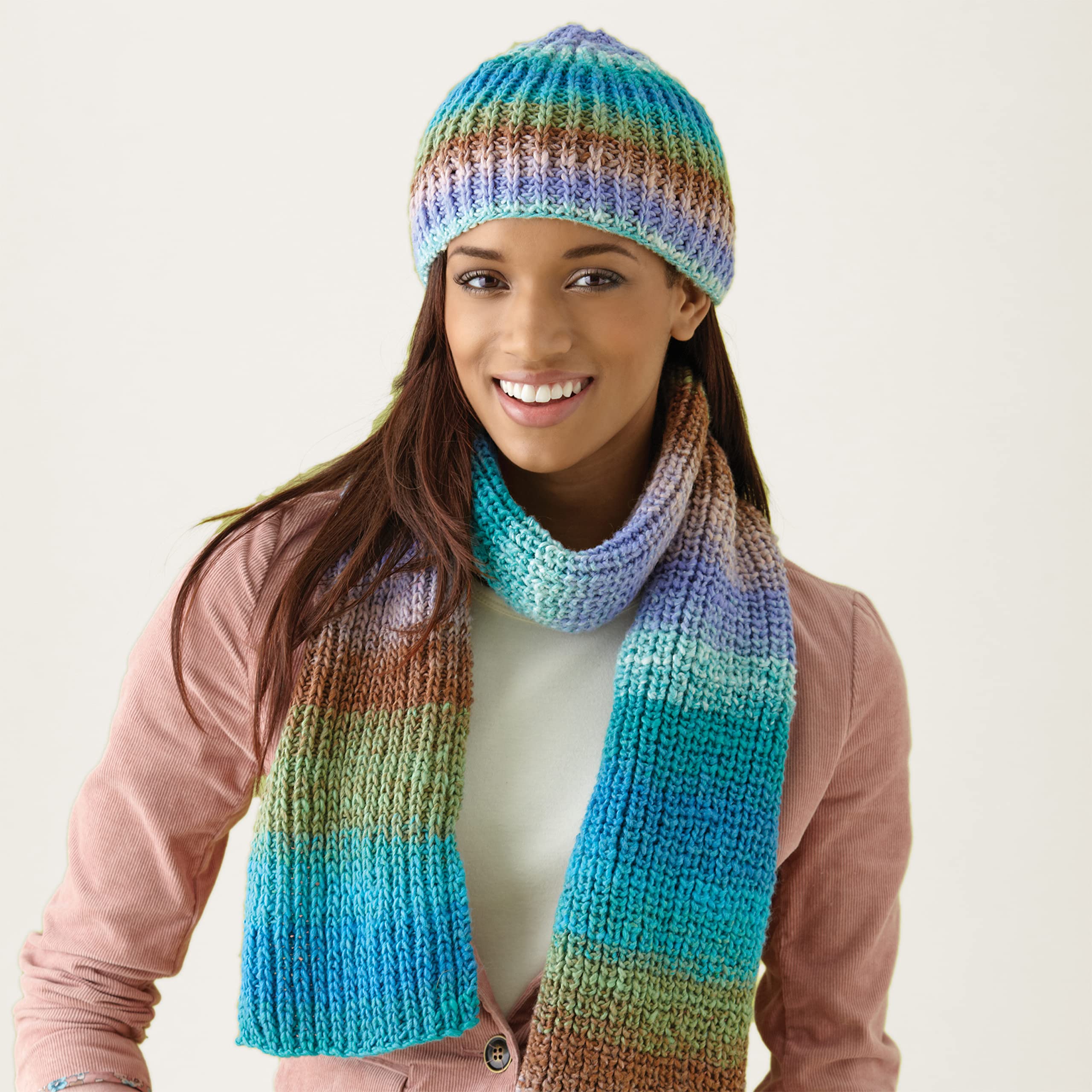 Boye 3616400000M Learn to Knit Kit for Beginners, Makes 18 Projects, 21pcs