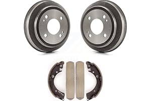 Transit Auto Rear Brake Drum Shoes Kit Replacement For 1993-1995 Honda Civic EX DX with Coupe Manual transmission K8N-100568