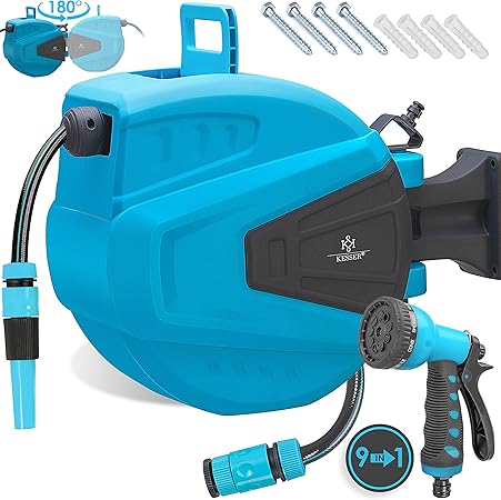 Schlauchtrommel Automatik Schlauch Wandschlauchbox Gartenschlauch 10 30 M 8 Bar Ace Gh Org