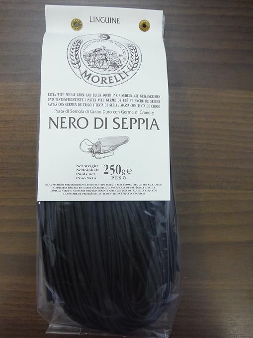 Morelli Linguine al Nero di Seppia / Tintenfischtinte 250 gr.