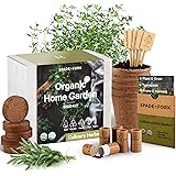 Herb Garden Kit Indoor - Certified USDA Organic Non GMO | Herb Plants for Women and Men, Indoor Herb Garden Starter Kit, Herb