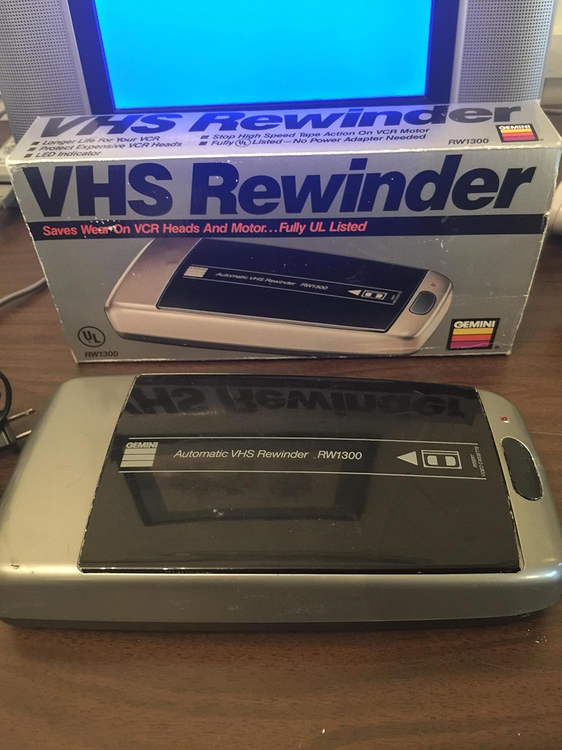 Gemini RW1300 VHS Tape rewinder Amazon.ca Electronics