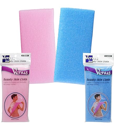 Amazon.com: Venus Beauty Bath Shower Exfoliating Towel Cloth Nylon