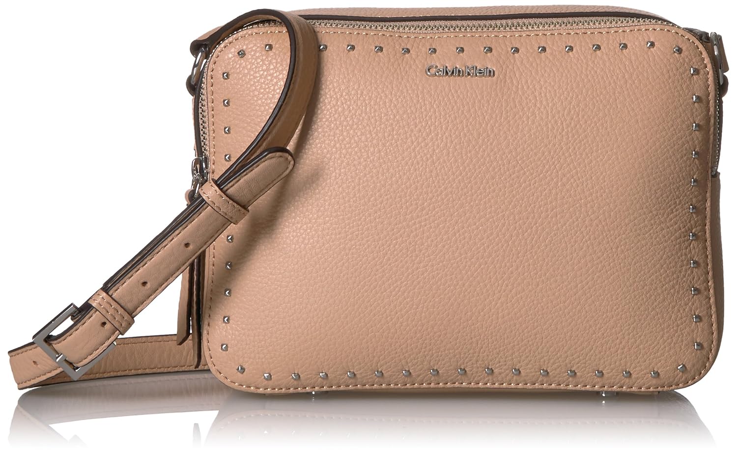 calvin klein avery pebble satchel