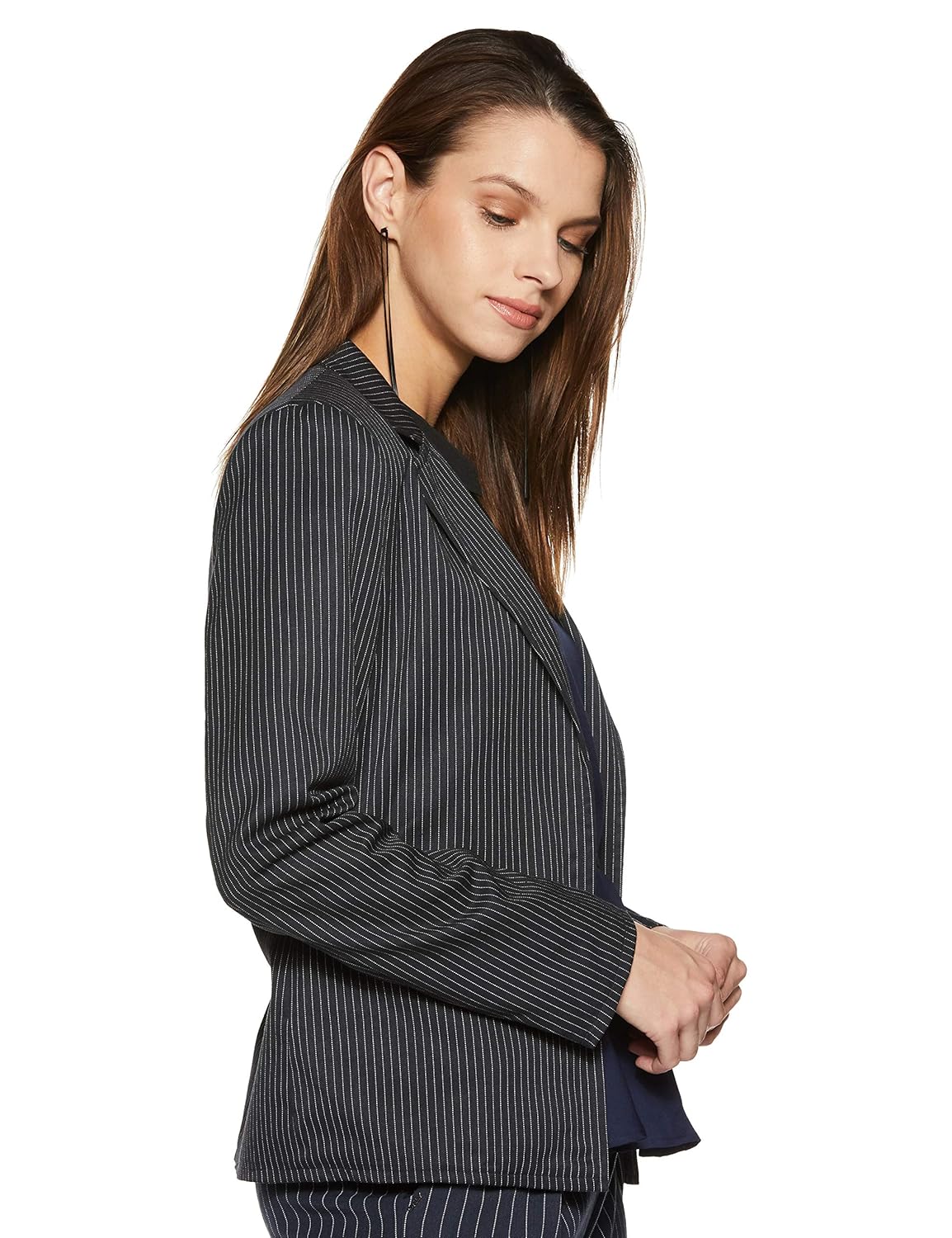stalk buy love women's striped gertie blazer