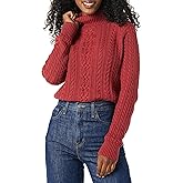 Amazon Essentials Women's Fisherman Cable Turtleneck Sweater (Available in Plus Size)