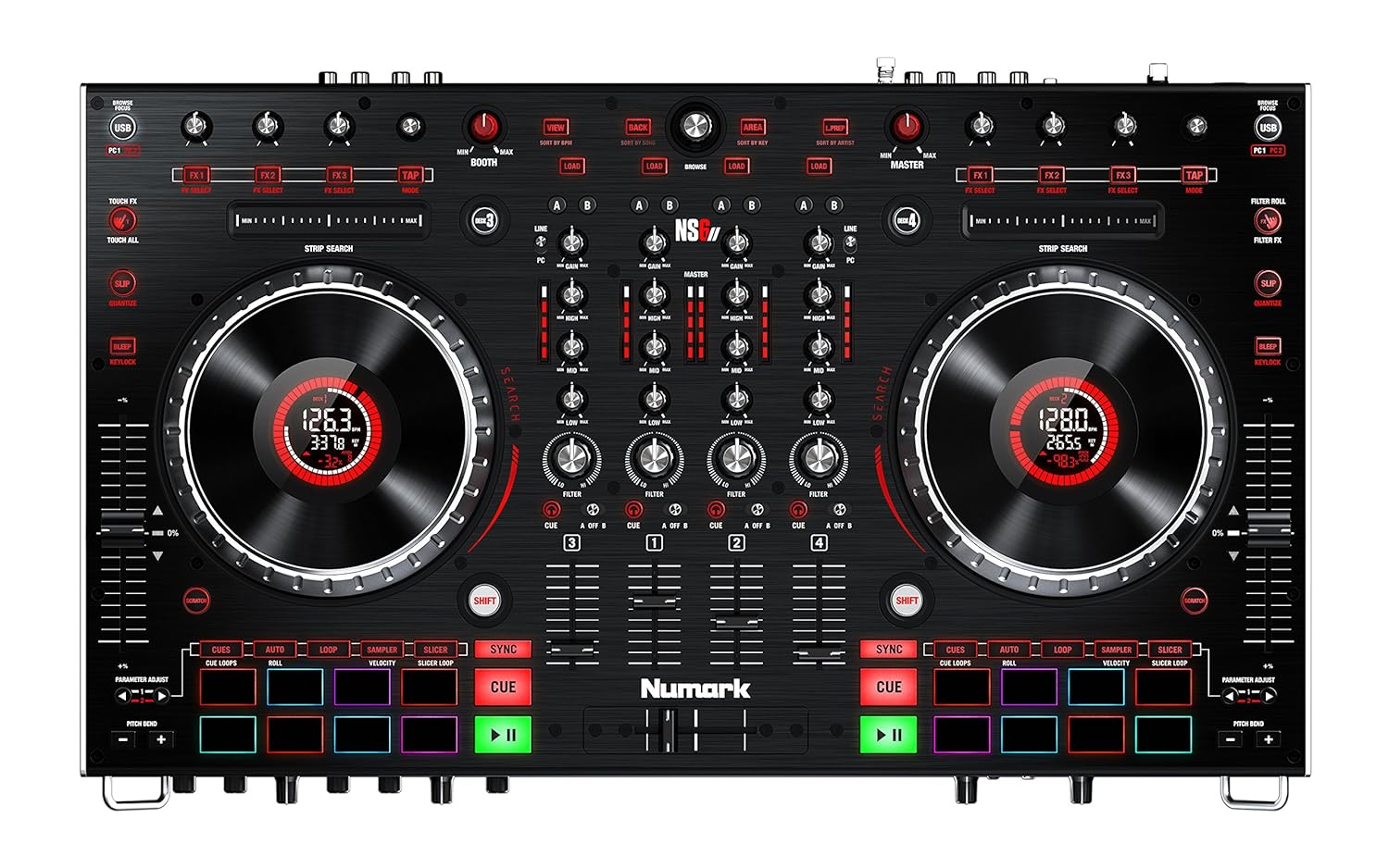 Audio & Home Theatre 6Inch Jog Wheels and MPC Performance Pads With