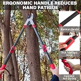 HAUTMEC 27-37'' Extendable Anvil Loppers, 2 Inch Cut Capacity view 5