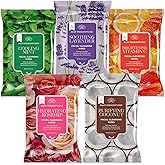 Body Prescriptions Makeup Remover Wipes - Bulk Pack, Gentle Cleansing Wipes for Easy Makeup Removal, Mint, Rosehip, Vitamin C, Lavender & Coconut