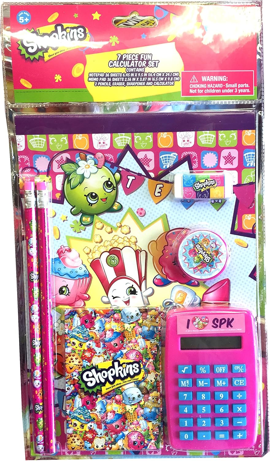 shopkins stationery set