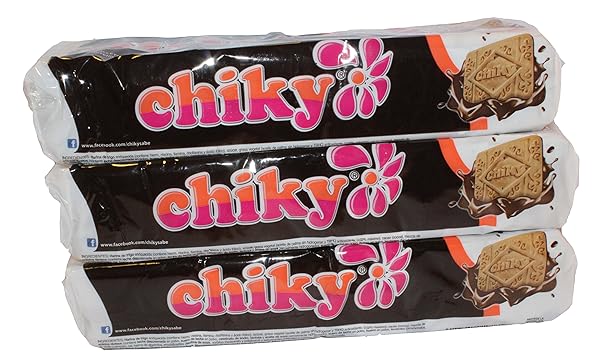 POZUELO CHIKY 16.9OZ CREAM COVERED COOKIES FROM COSTA RICA (PACK OF 3) (CHOCOLATE)