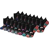 Saucony Women's RunDry Performance Heel Tab Athletic Socks, Available in S-L (8, 16, 24 Pairs)