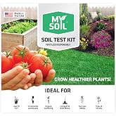 MySoil Soil Test Kit, Unlock Your Lawn &amp; Garden Potential, Complete &amp; Accurate Nutrient and pH Analysis with Recommendations Tailored to Your Soil and Plant Needs